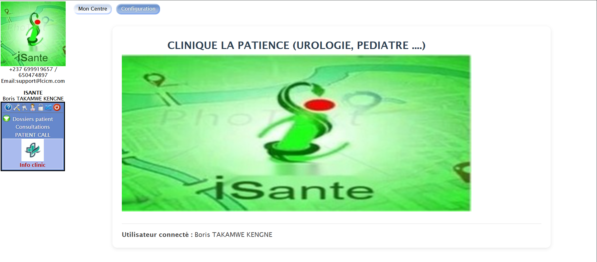 Application santé LCI — capture 1